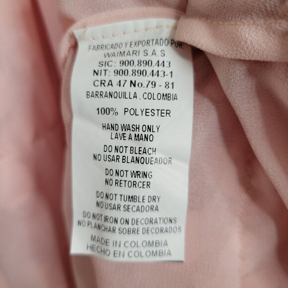 Waimari Size 16 Skirt Linda Midi Tiered Ruffle Tulle Confetti Lace Pull On Pink - Picture 4 of 6